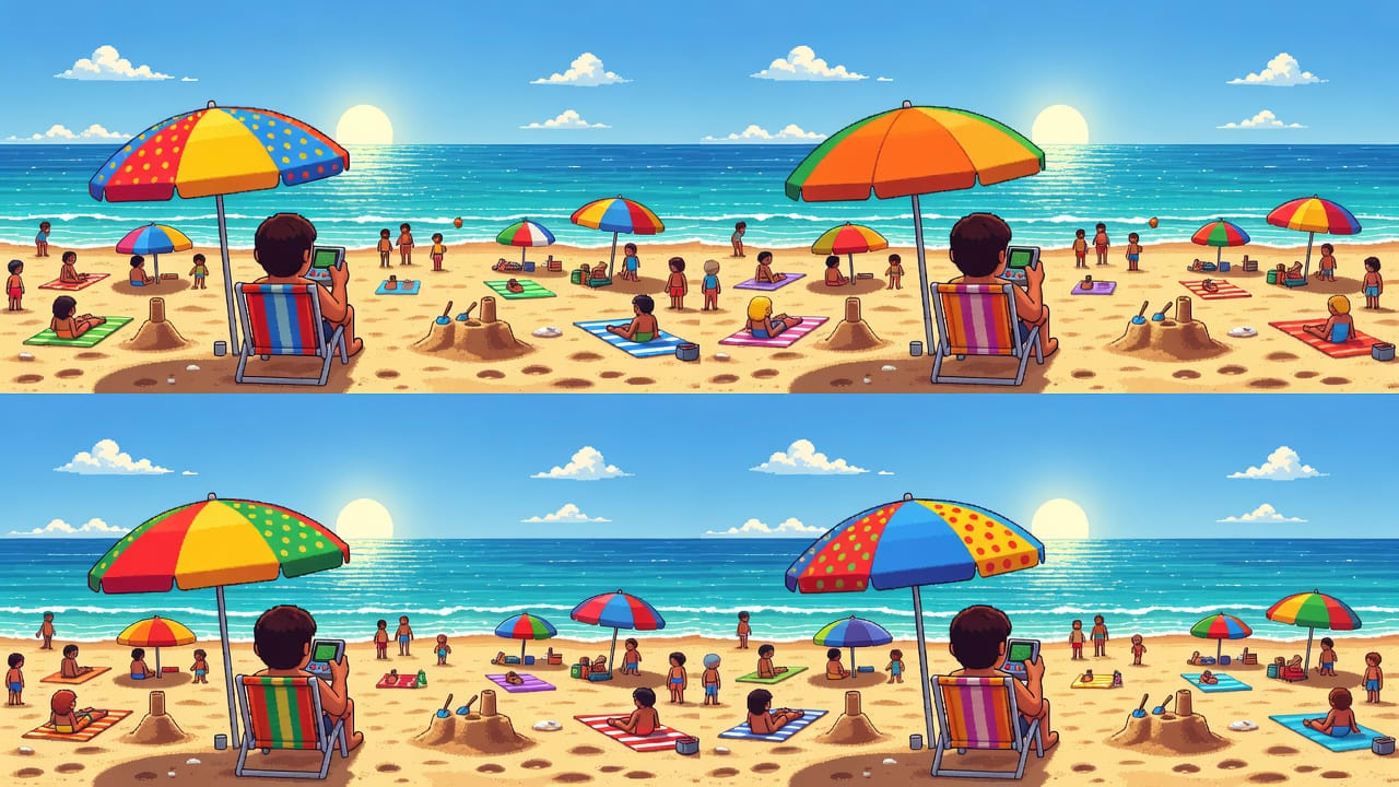 Beach Gameboy Pixel Banners (3 / 4)