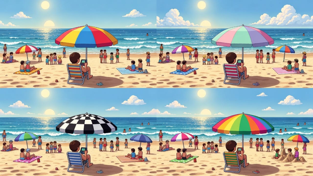 Beach Gameboy Pixel Banners (4 / 4)