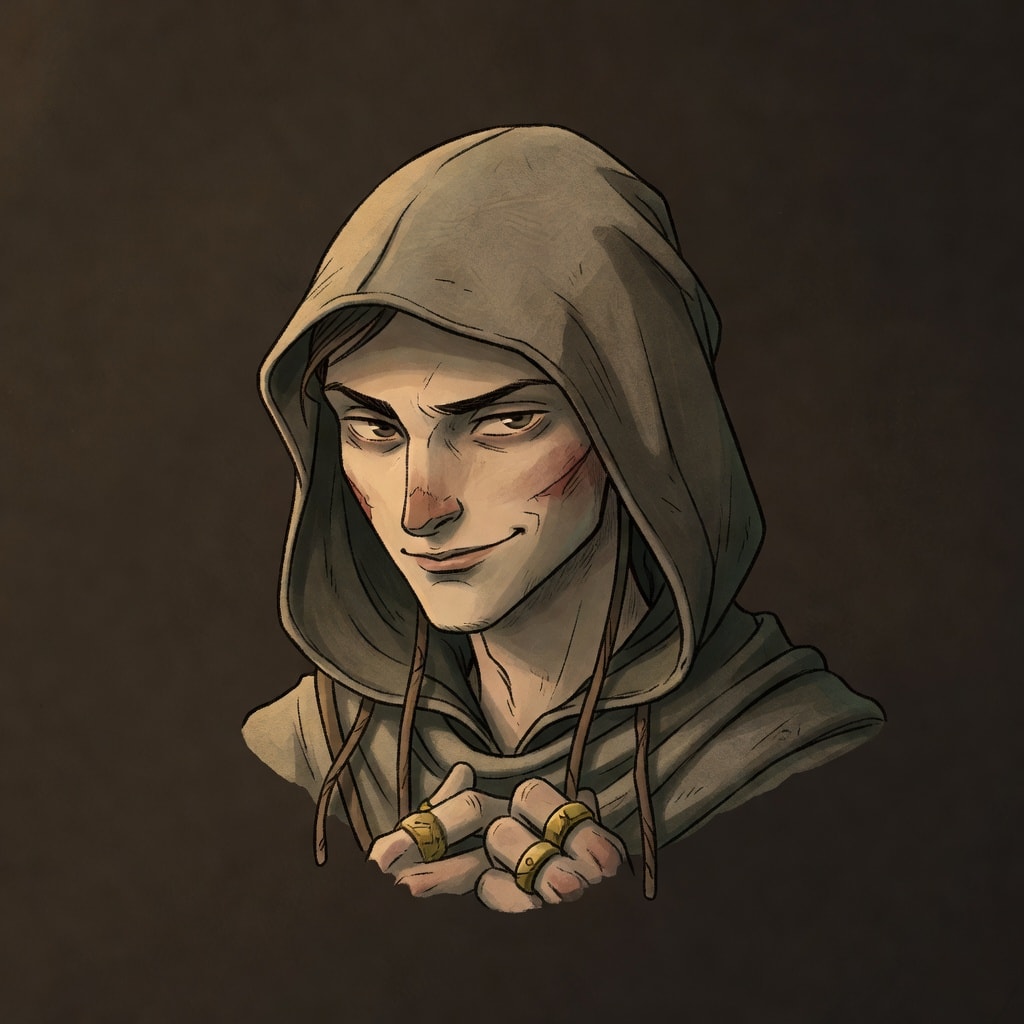 Portrait - Hooded Pickpocket