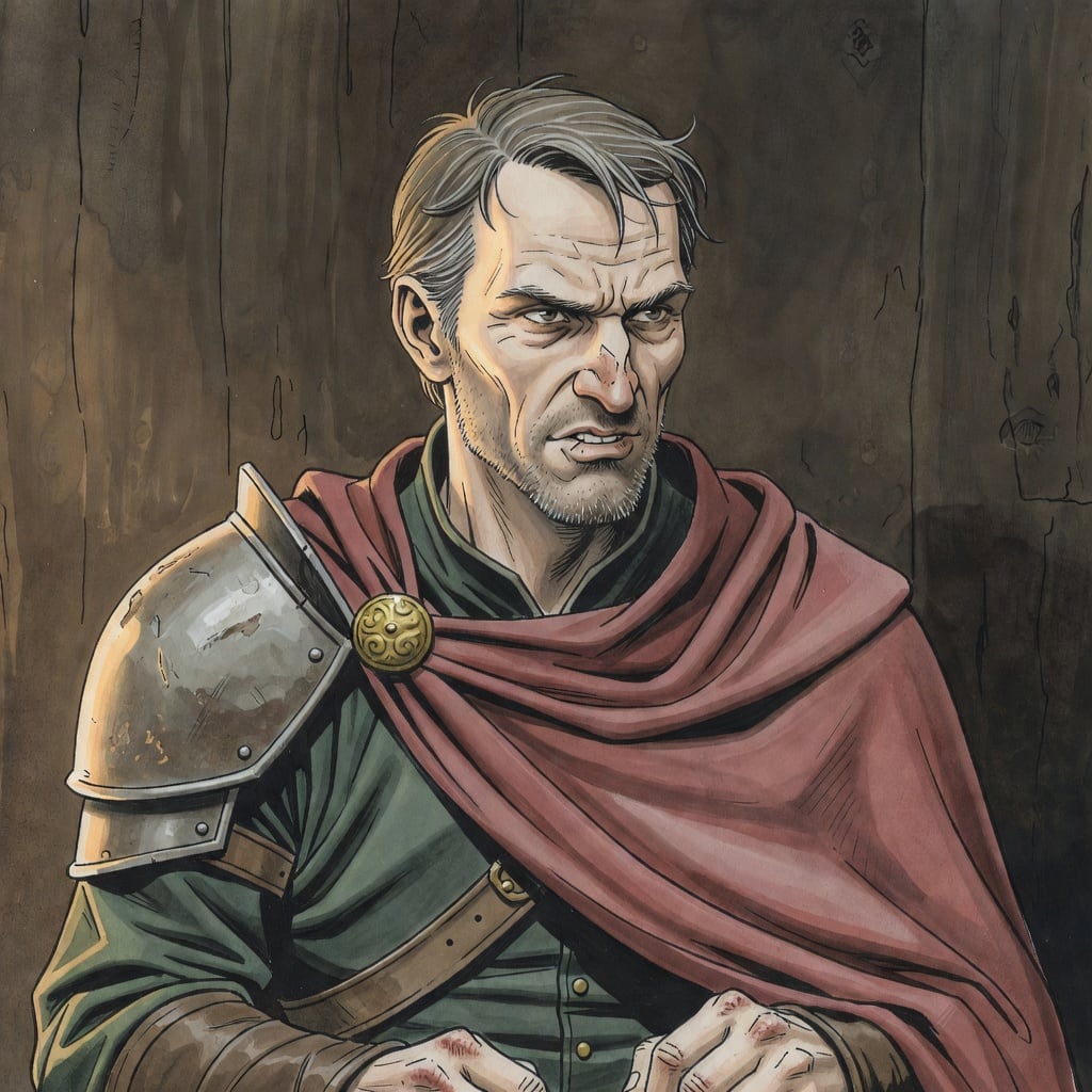 Portrait - Lean Veteran Fighter