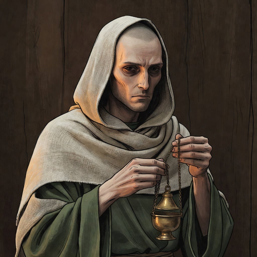 Portrait - Ascetic Young Devotee