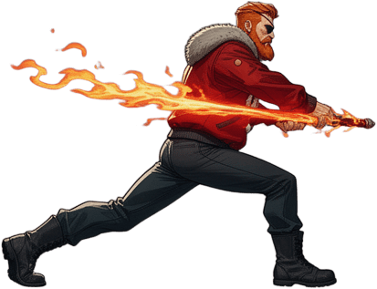 Fire Sword Lunge