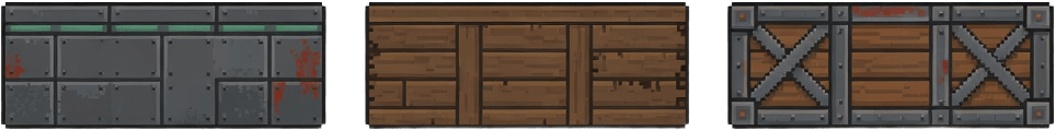 Muros de Base - Acero Madera y Mixto