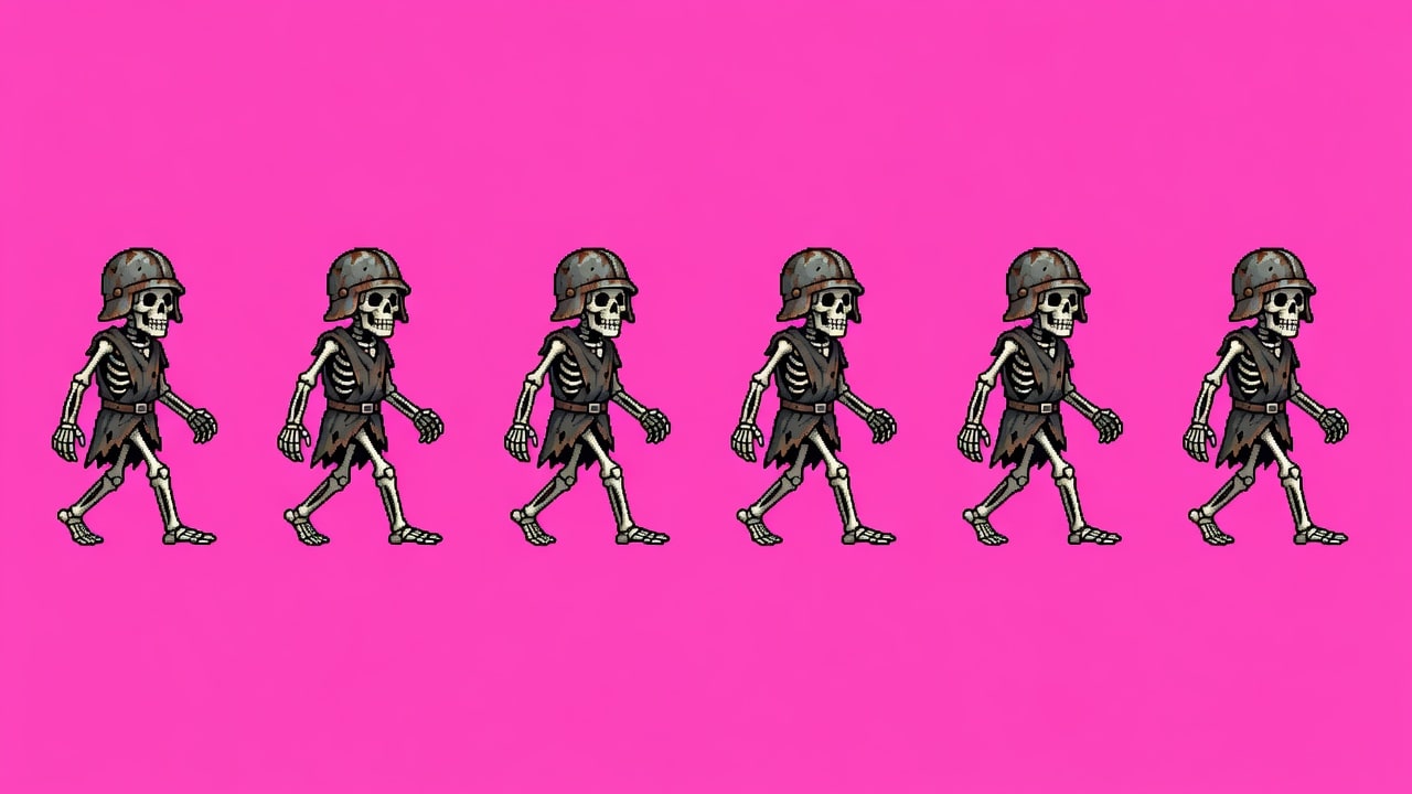 Skeleton Minion Marcher 6F