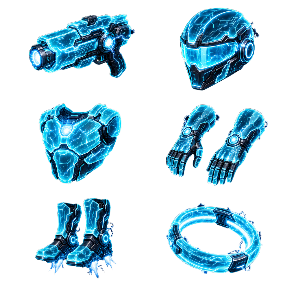 Ion Veil gear icon sheet