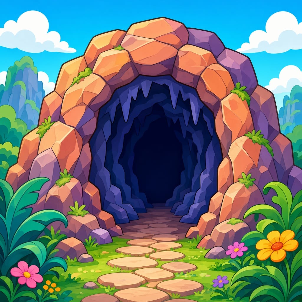 Cave Opening Entrance