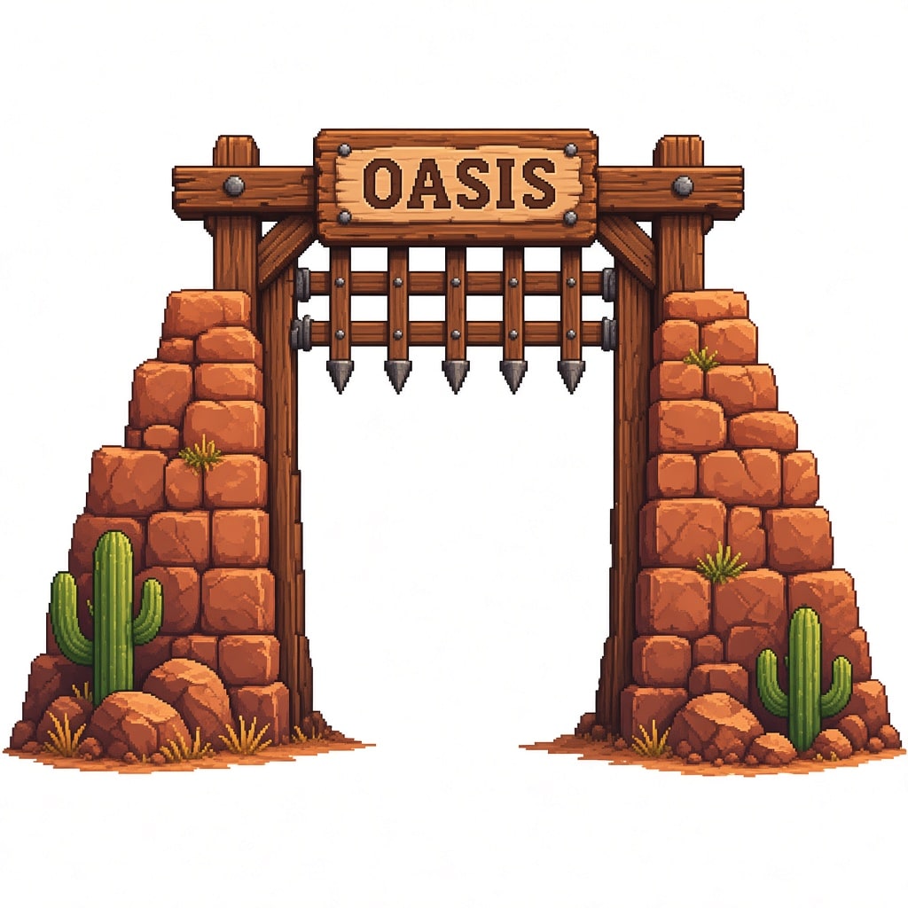 Village Gate Structure (3)