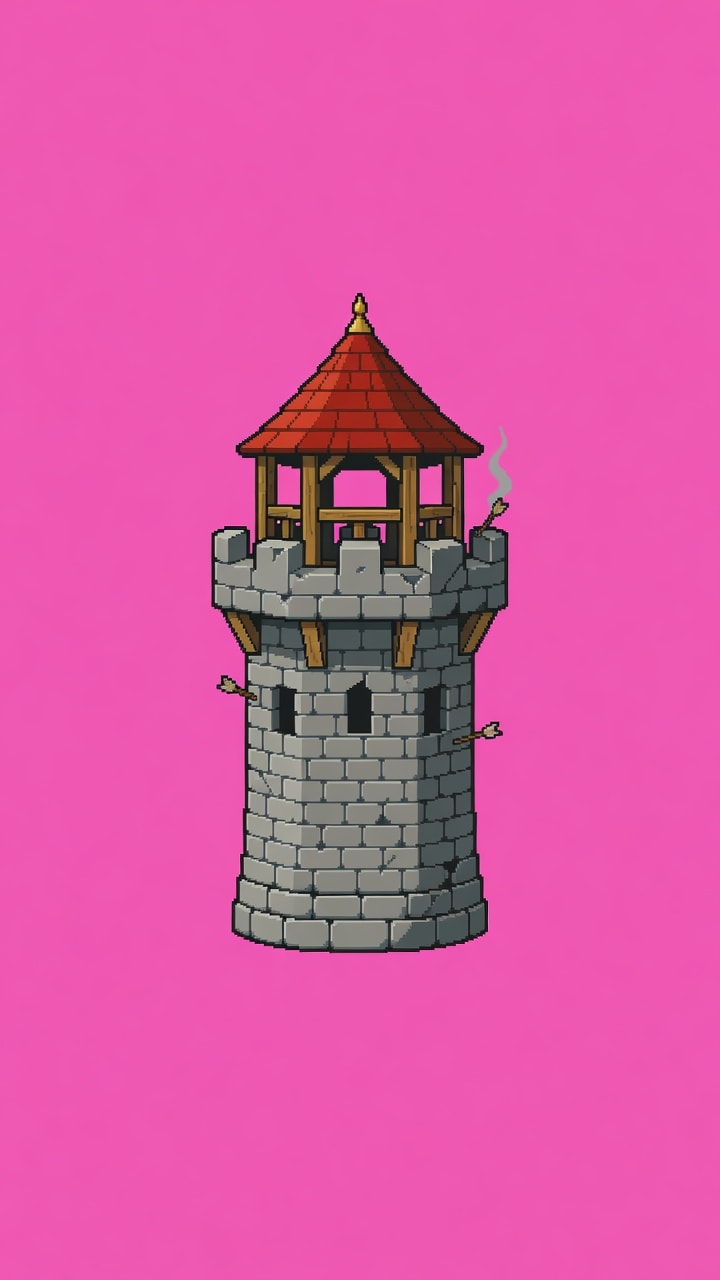 Archery Tower - Damaged
