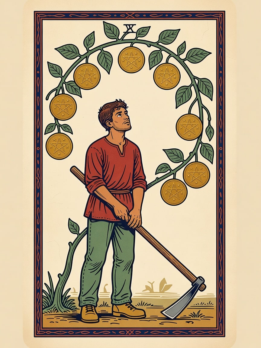 Seven of Pentacles