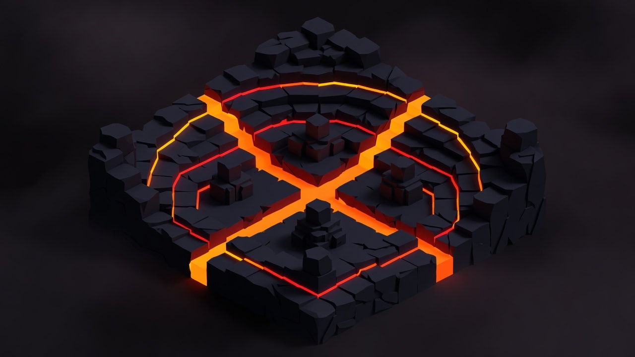 Lava Ledge Map Preview