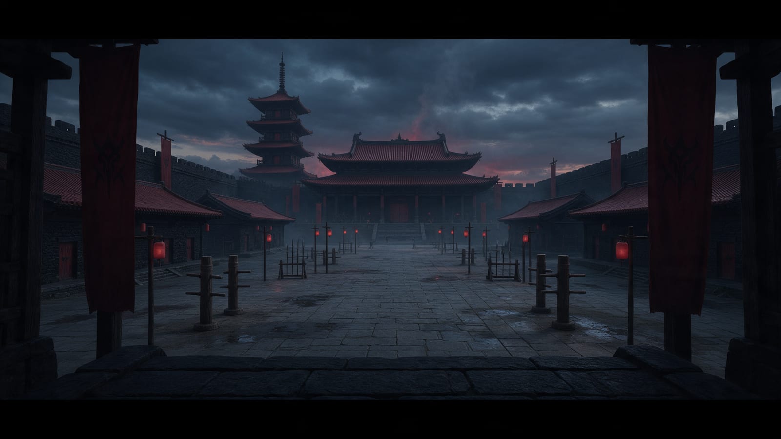 Academy of the Demon Path - Arrival Vista Panorama