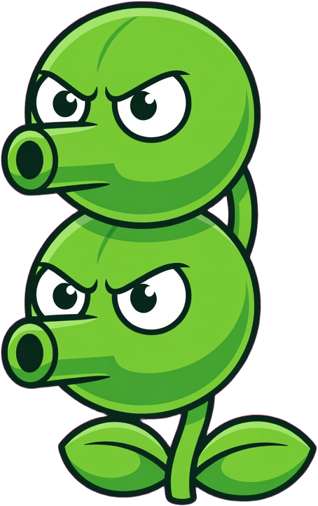 PvZ Repeater Sprite