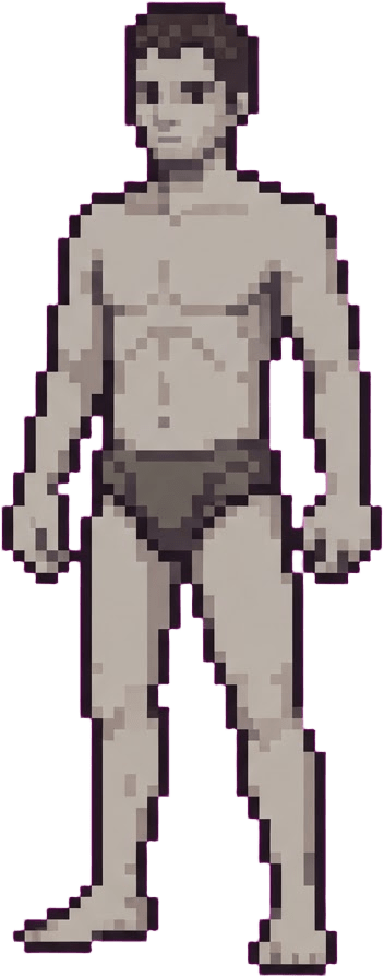 Player Base Body - Pixel Sprite