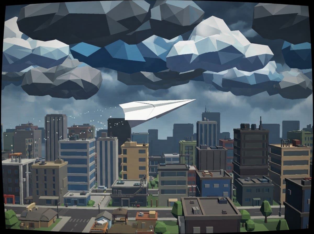 Chunky Low-Poly 3D