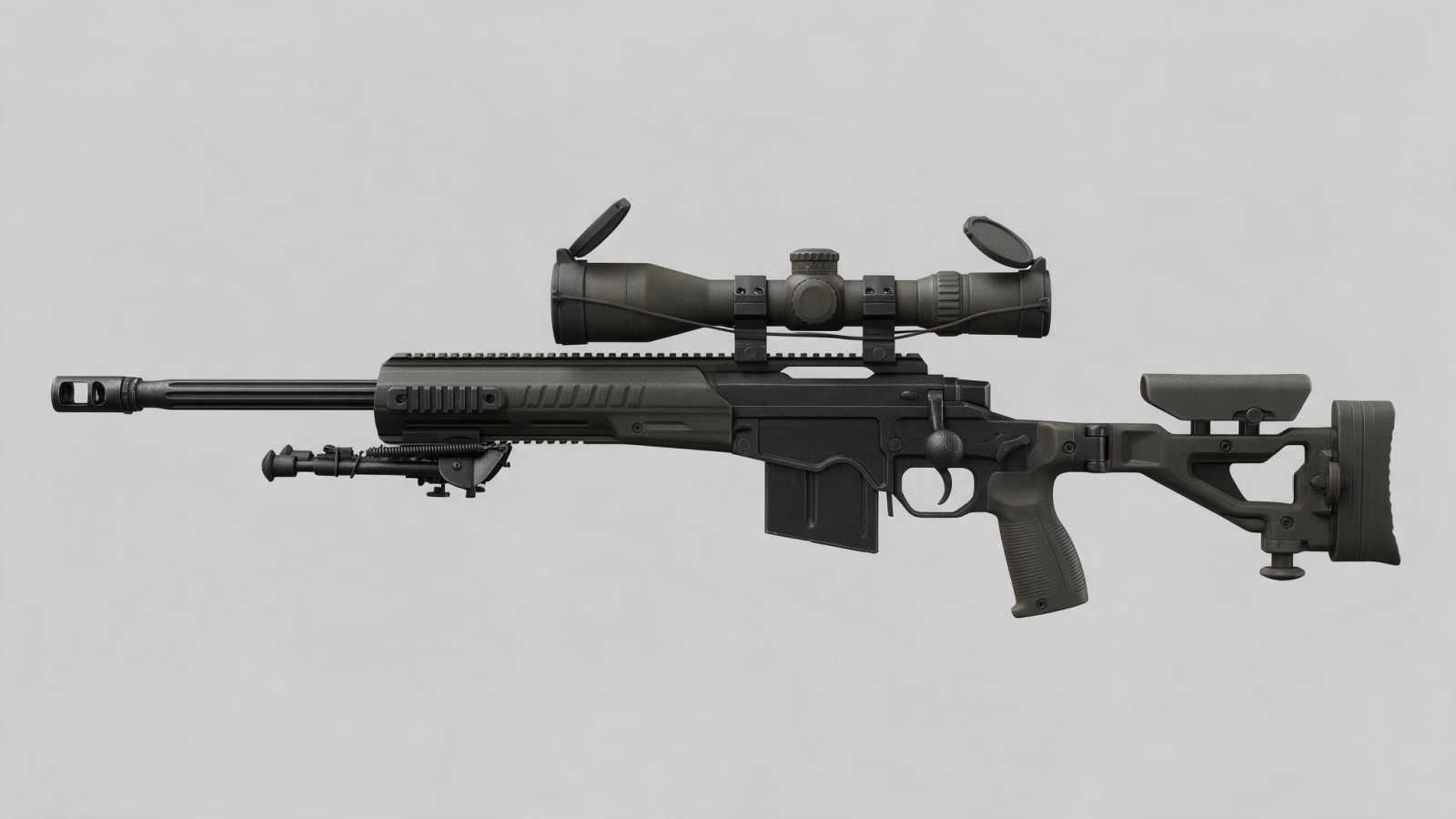 Sniper Rifle Prop Reference