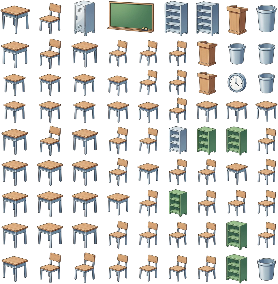 Prop Sheet - Classroom