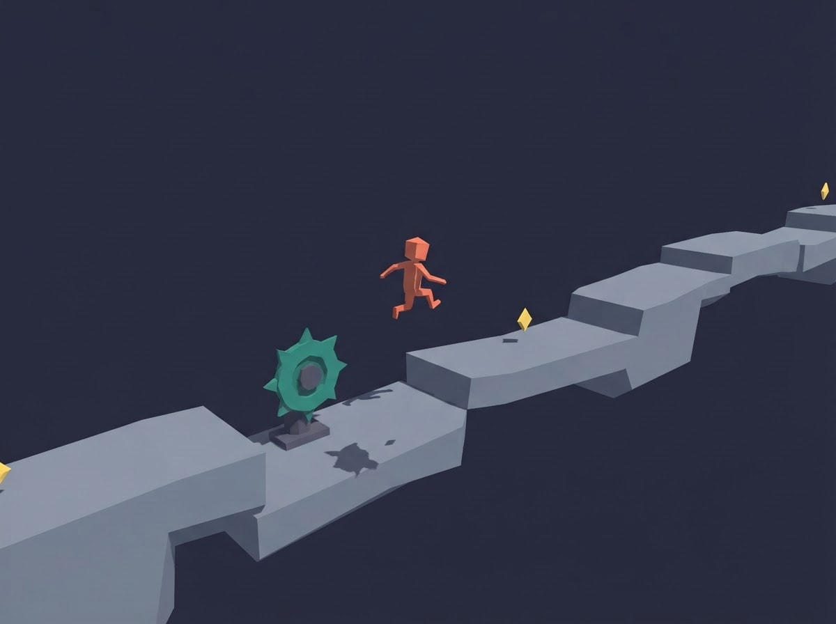 Chunky low-poly