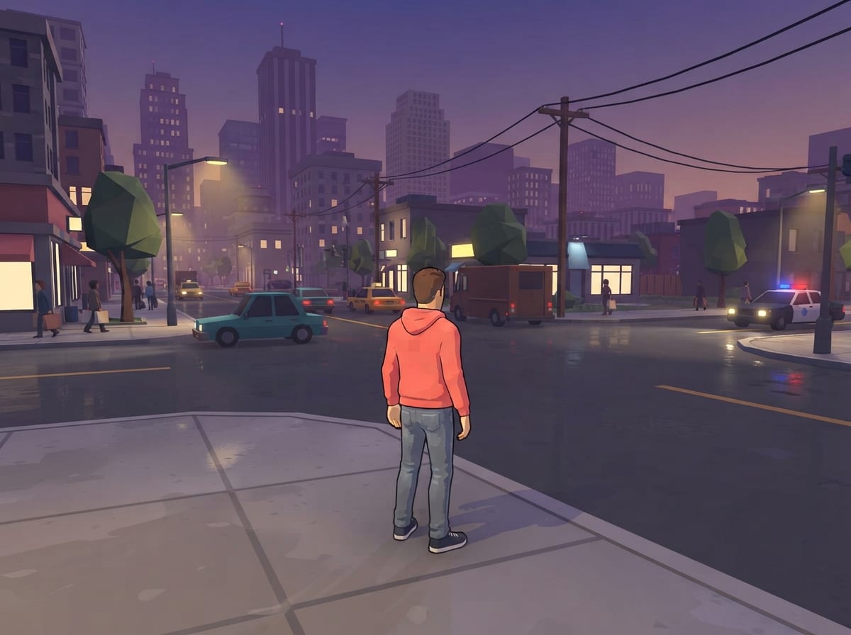 Chunky low-poly