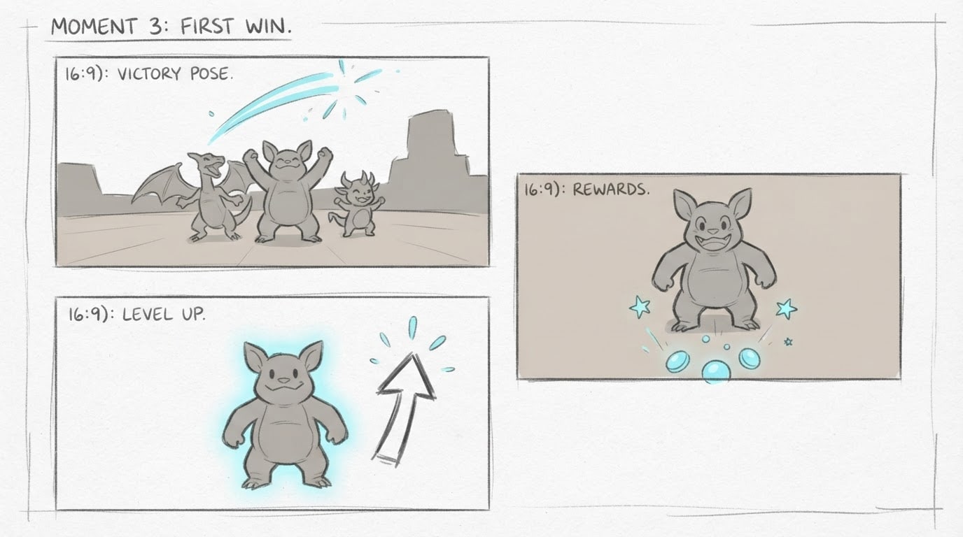 The win