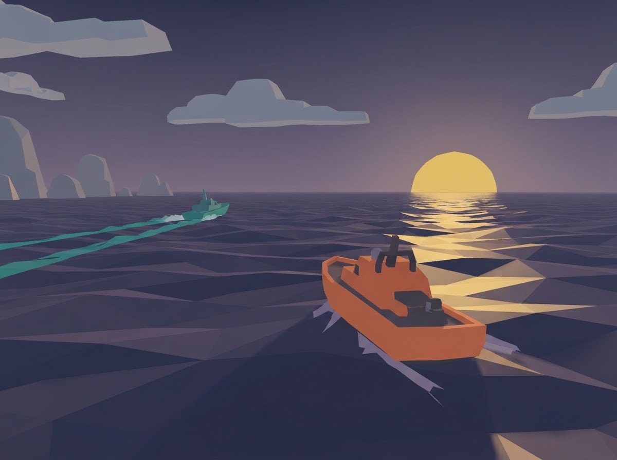 Chunky low-poly