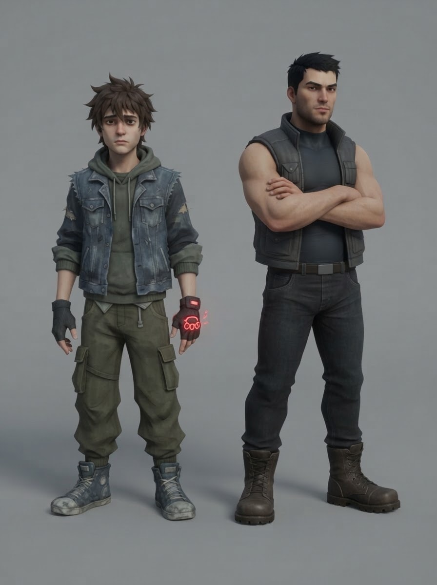 Realistic player characters