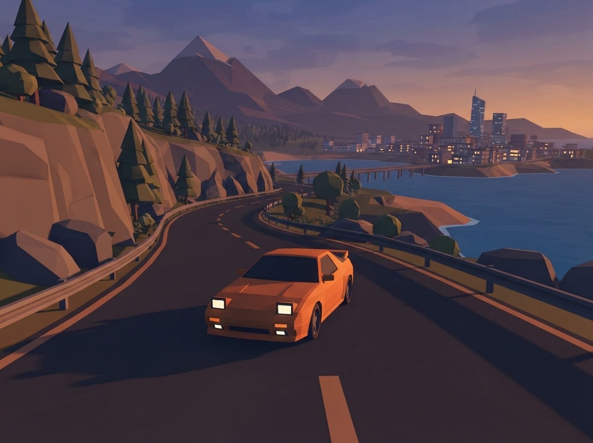 Chunky low-poly