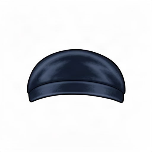 Navy Blue Flat Cap