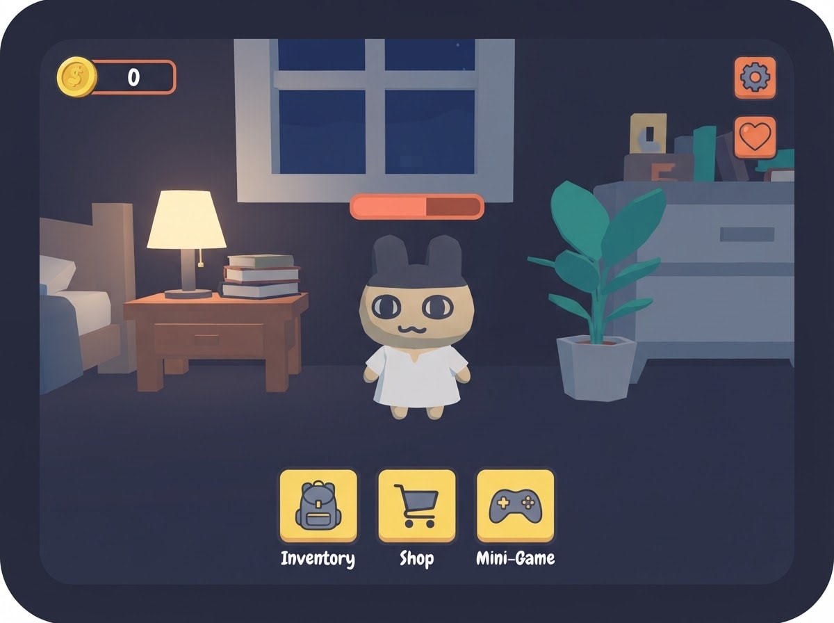 Chunky low-poly