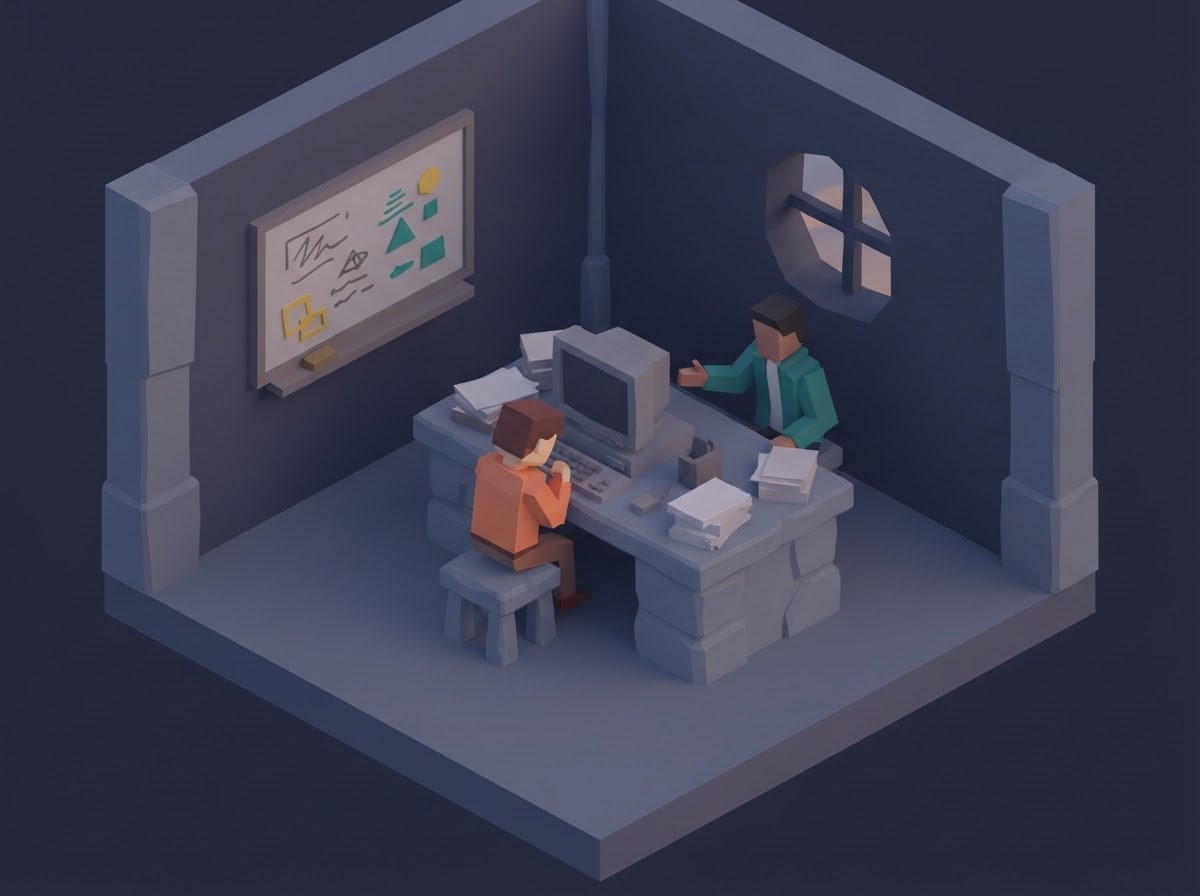 Chunky low-poly