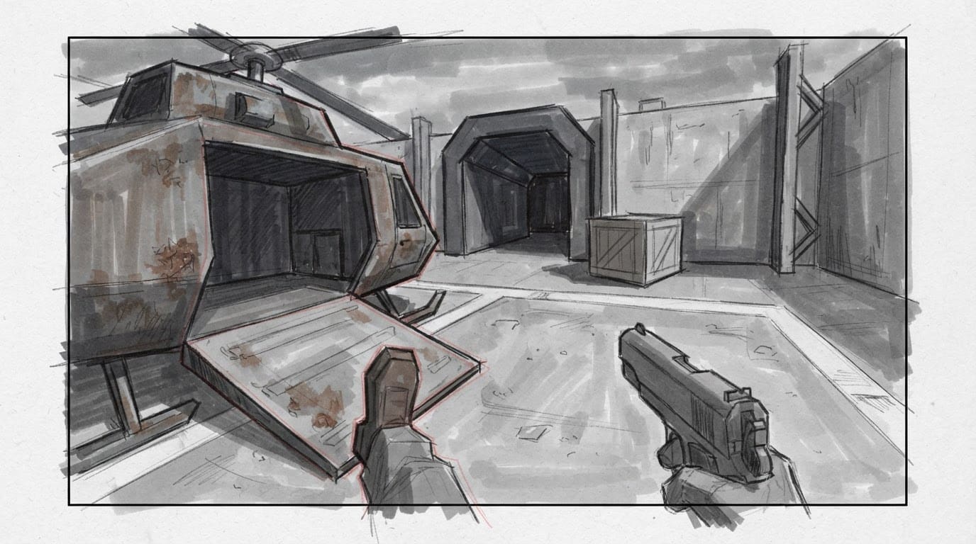The start