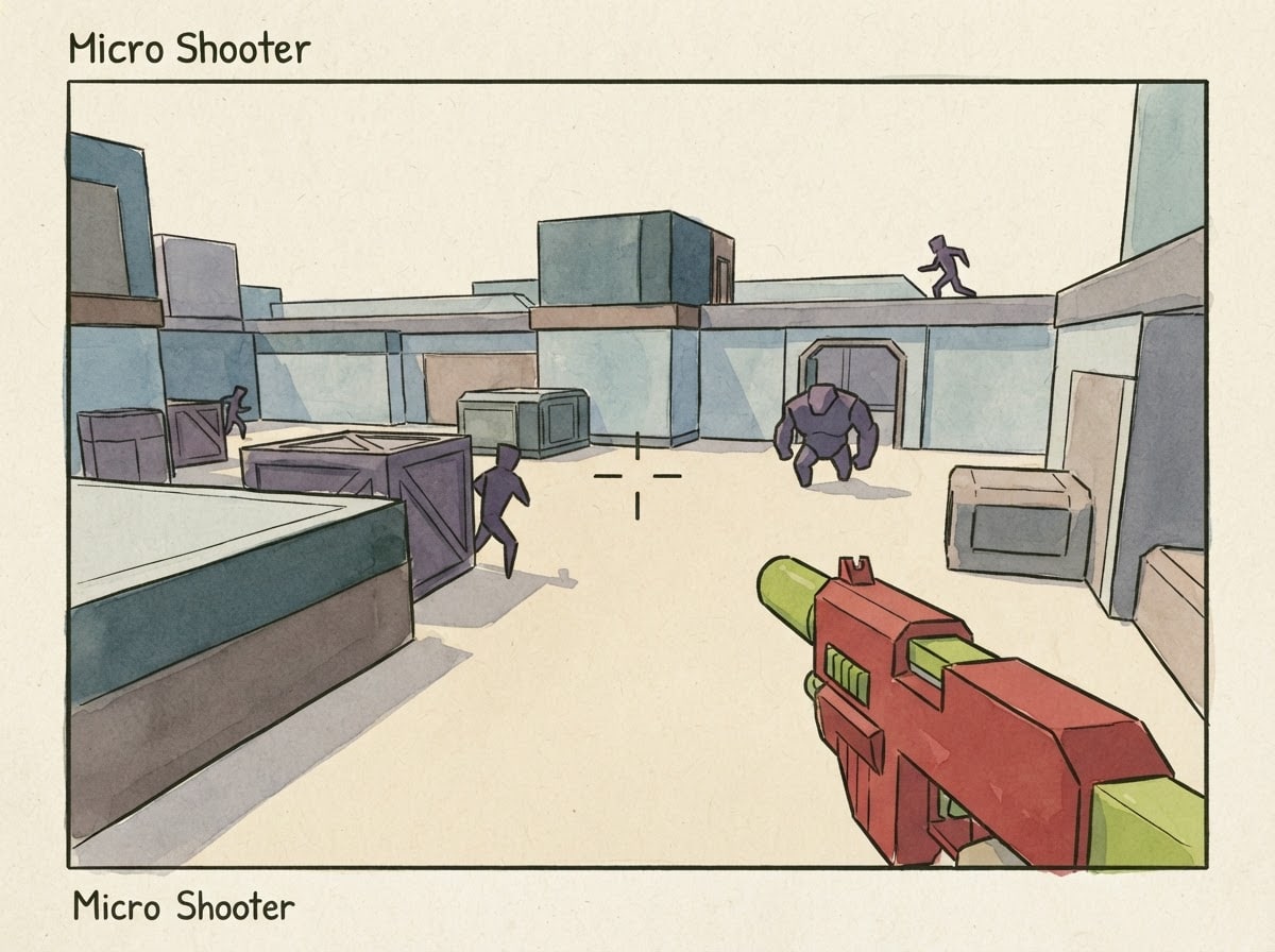 Hand-drawn