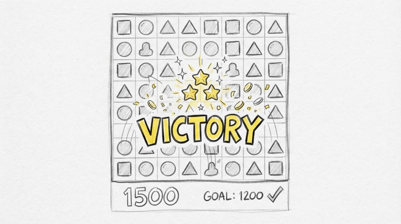The win