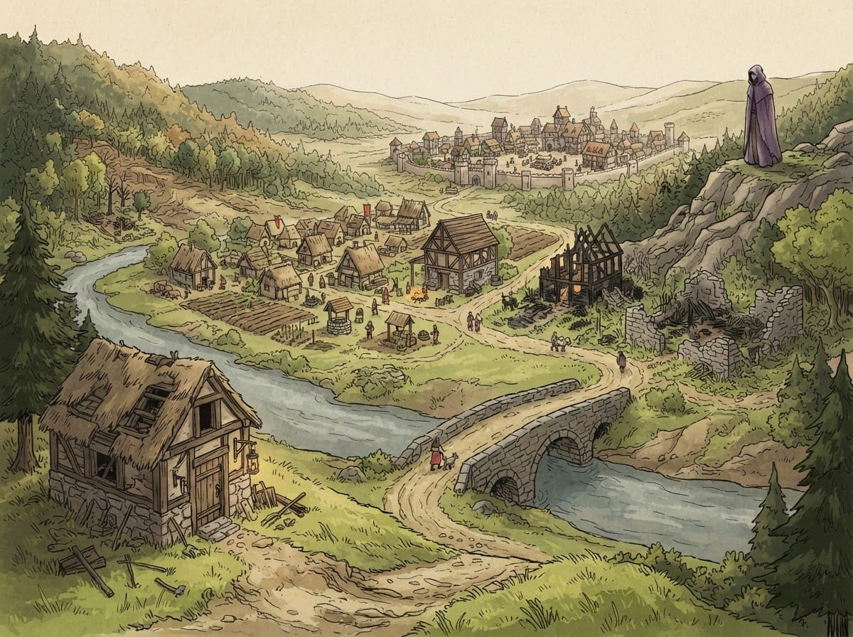 Hand-drawn