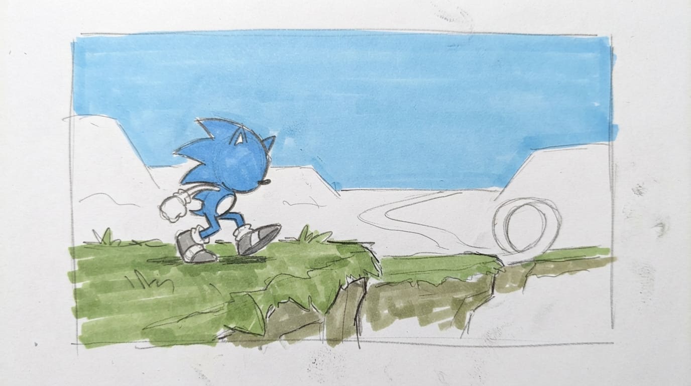 The start