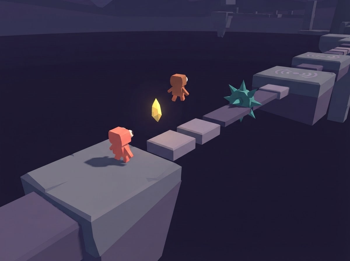Chunky low-poly