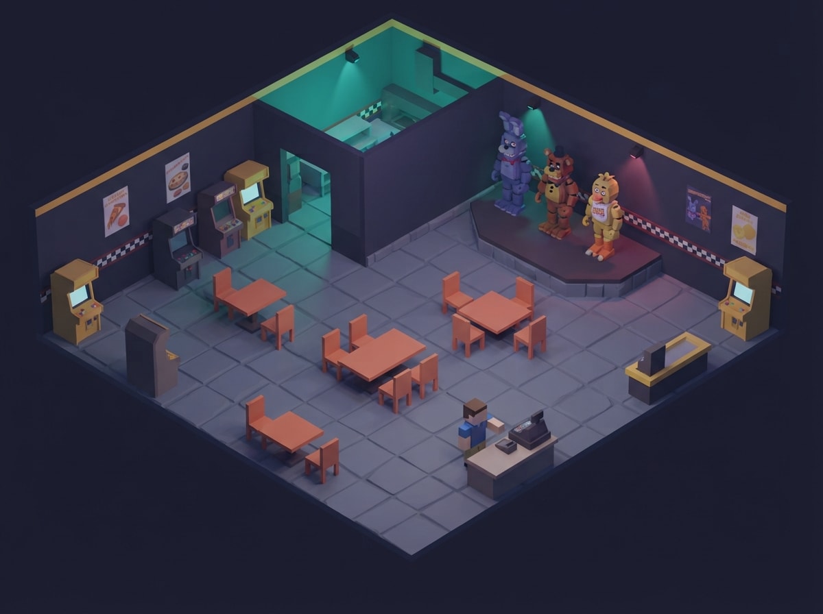 Chunky low-poly