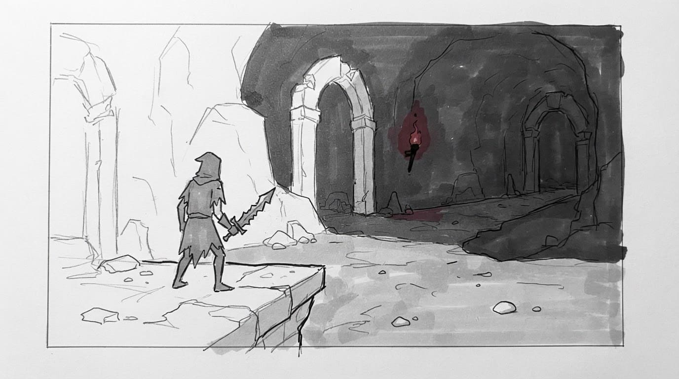 The start