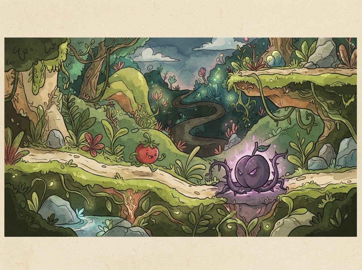 Hand-drawn