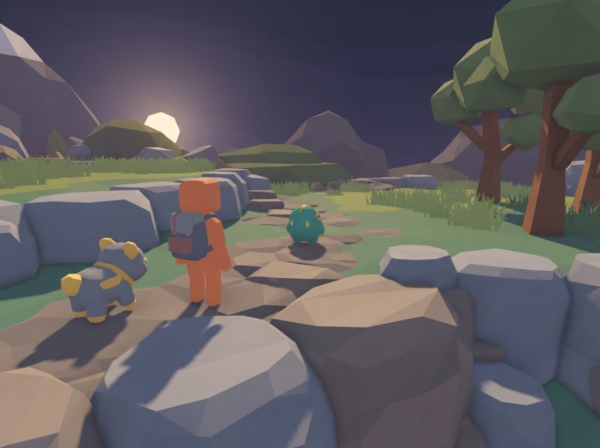 Chunky low-poly