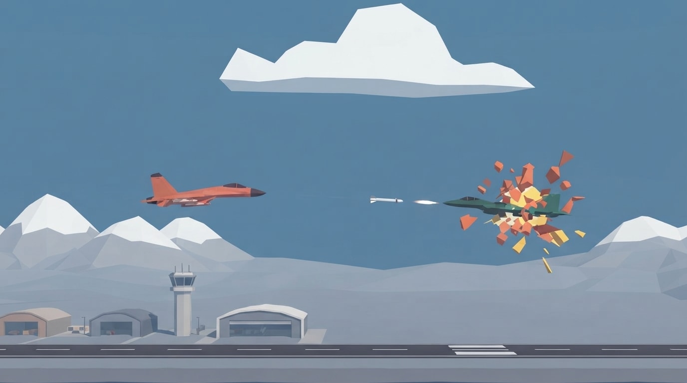 Missile hit