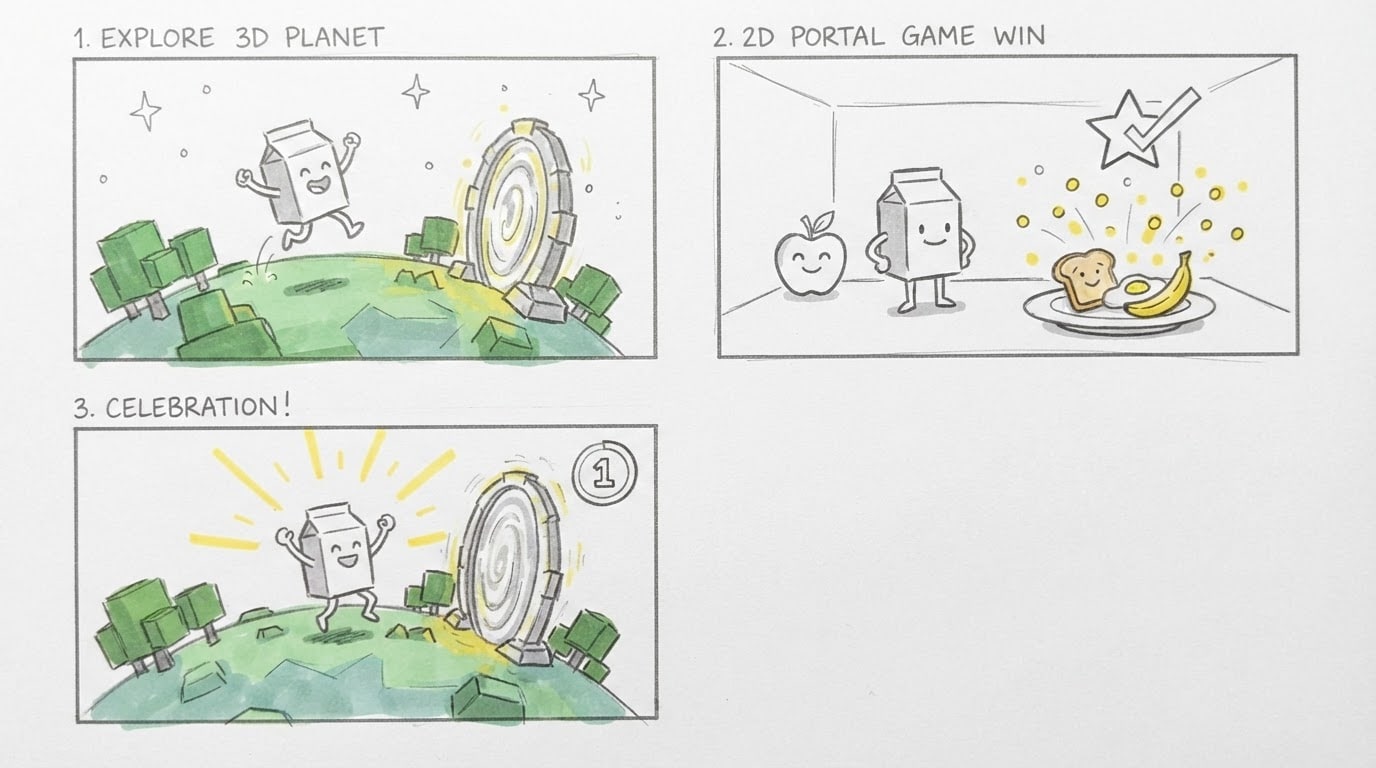The win