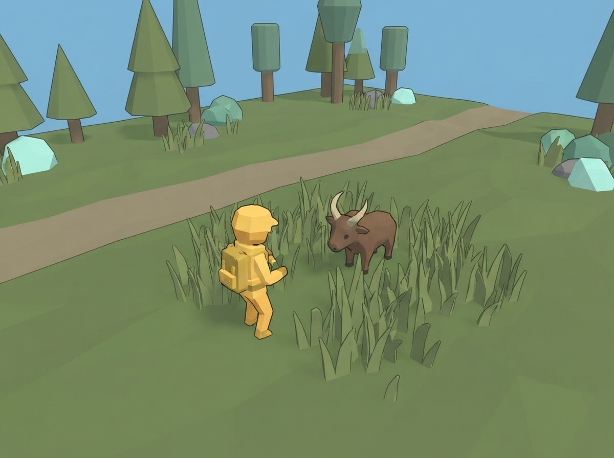 Chunky Toy Low-Poly