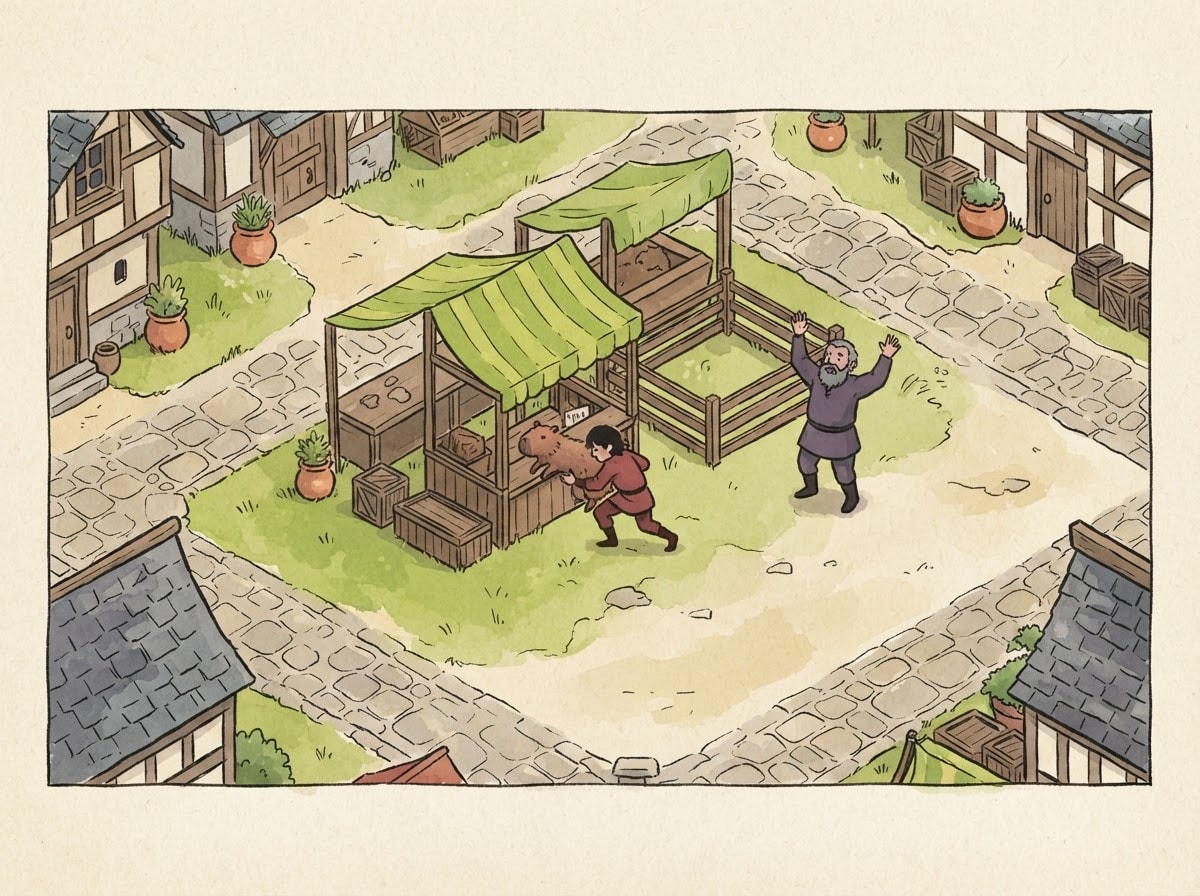Hand-drawn