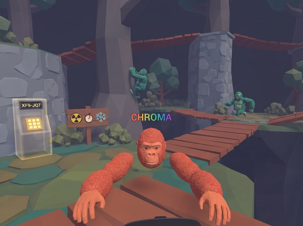 Chunky low-poly