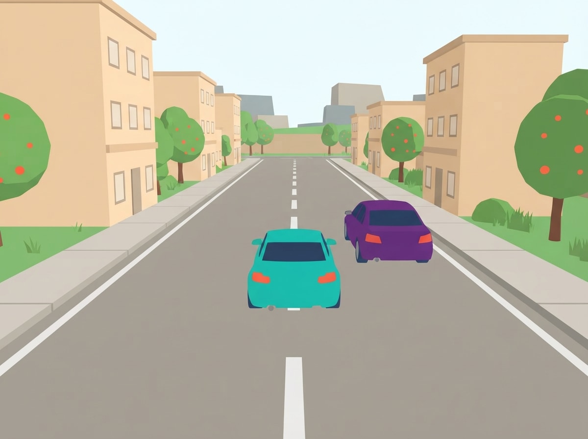 Flat Vector Streets