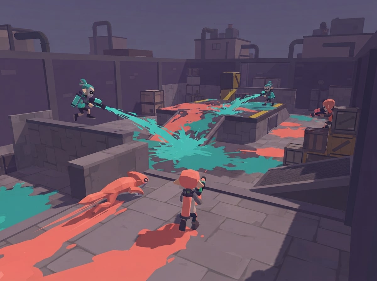 Chunky low-poly