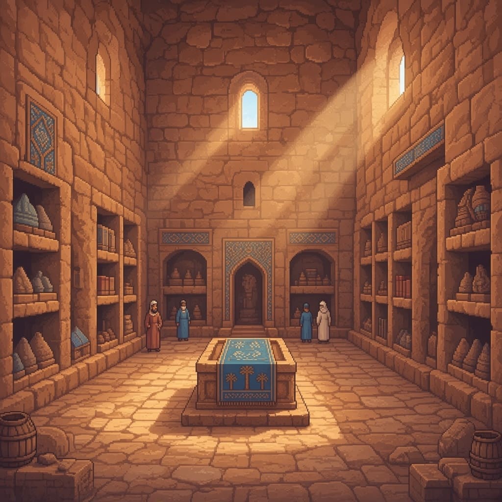 Rock Cut Mausoleum Interior (4)