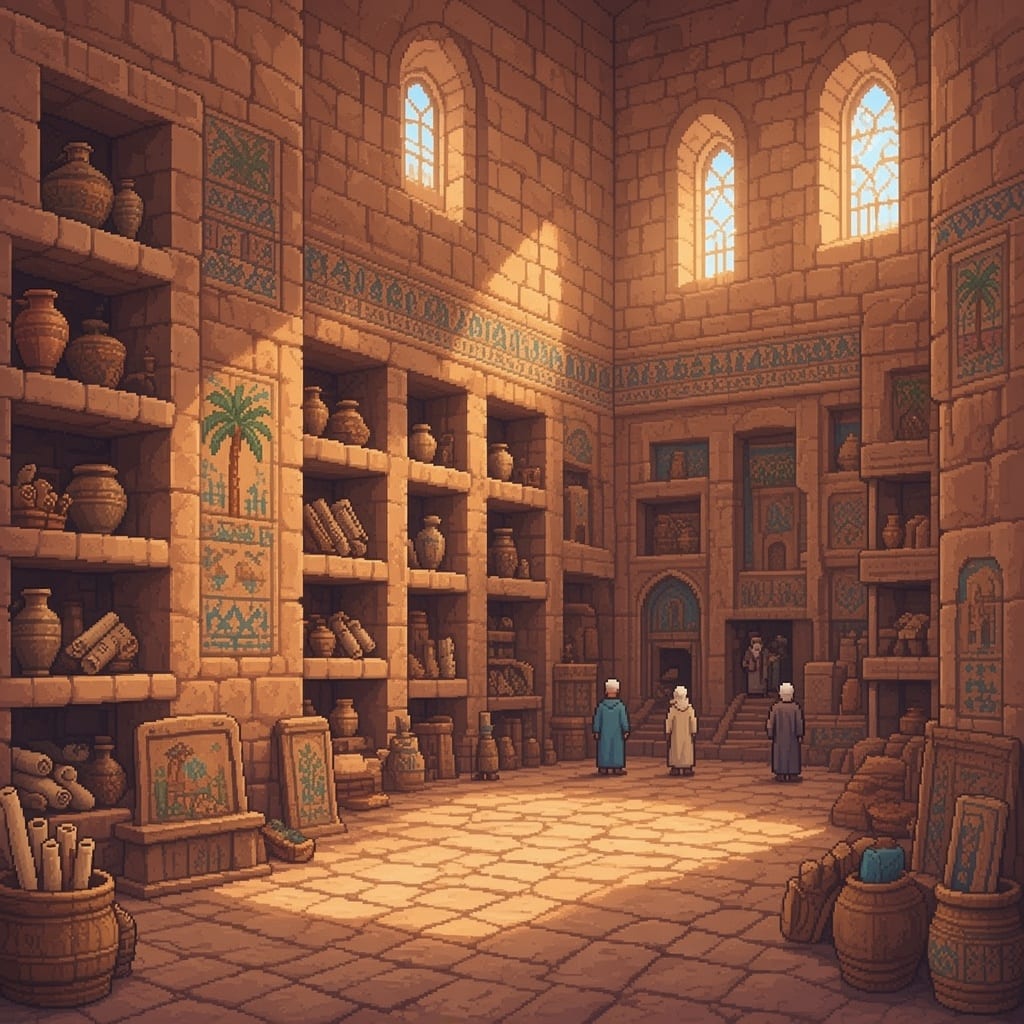 Temple Burial Shelves Interior (4)