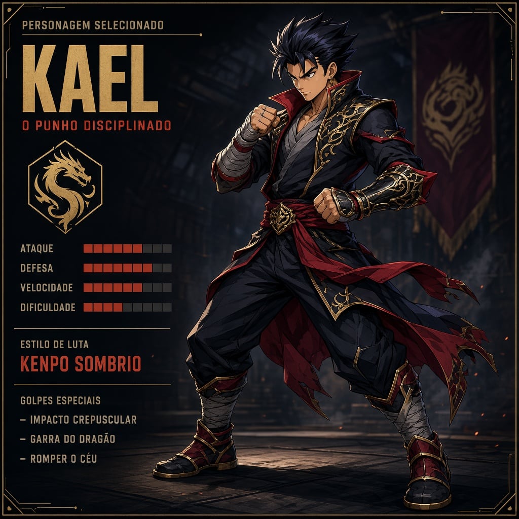 2D Fighting Character