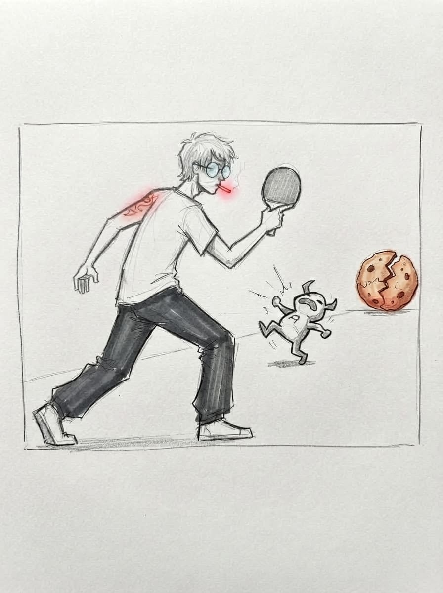 Who you play — with glasses